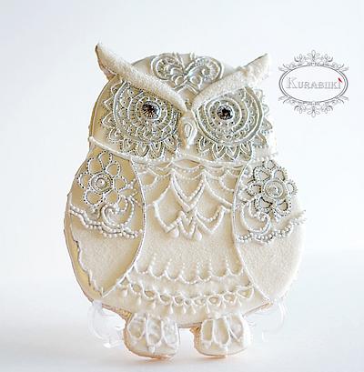 Winter Wonderland Owl - Cake by Silviya Schimenti