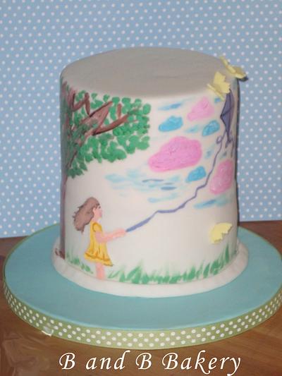 Let's Go Fly A Kite - Cake by CakeLuv