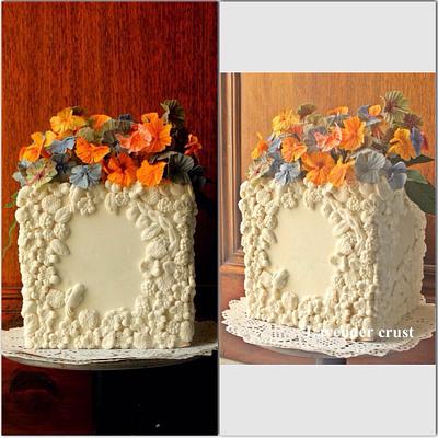 Enchanted Garden - Cake by Lavender crust