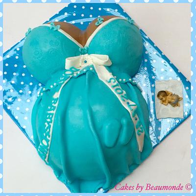 Babyshower cake - Cake by Cakes by Beaumonde