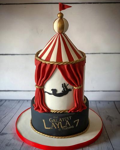 Greatest showman cake  - Cake by Maria-Louise Cakes