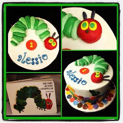Hungry Caterpillar  - Cake by Sugar Bake Boutique