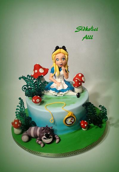 Alice in Wonderland - Cake by Alll 