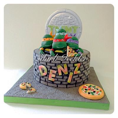 Ninja Turtles Cake - Cake by sihirlikeklerr