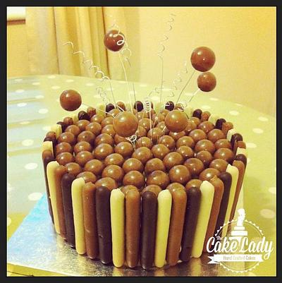 Simple Chocolate Indulgence - Cake by The Cake Lady
