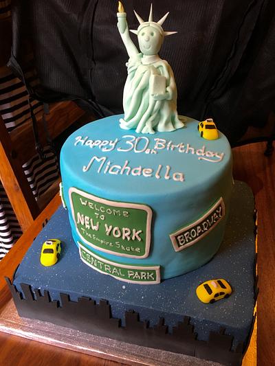 New York  - Cake by Paul Kirkby