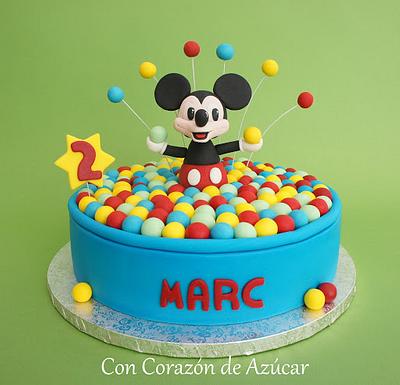 Mickey Mousse Cake - Cake by Florence Devouge