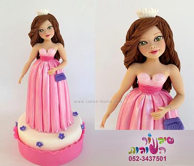 princess cake topper - Cake by sharon tzairi - cakes-mania