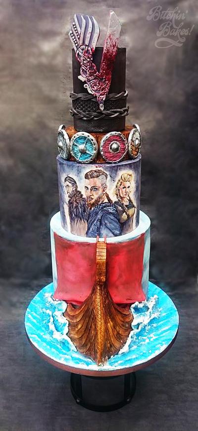 "Vikings" inspired cake - Cake by fitzy13