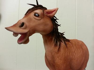 horse cake topper - Cake by dee45