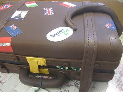 For those who love to travel! - Cake by Cupcake Group Limiited