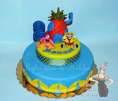 Sponge Bob cake - Cake by Francesca Kikka