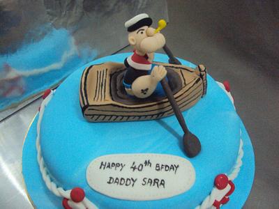 Popeye The Sailor Man - Cake by Letchumi Sekaran