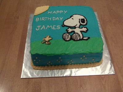 Snoopy Cake - Cake by Elena Z