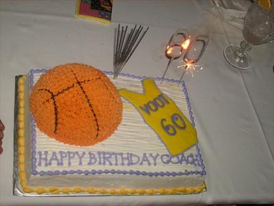 Basketball Birthday - Cake by caymancake