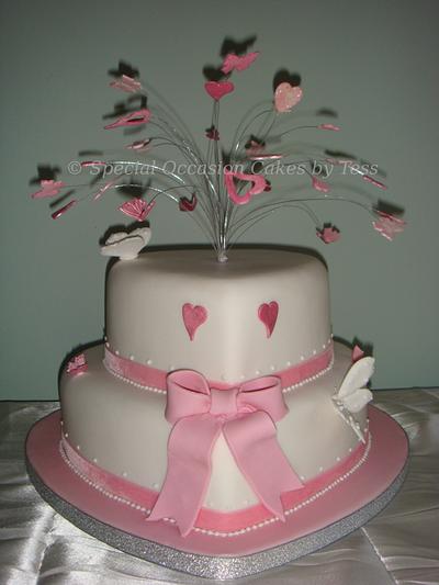 Engagement Cake - Cake by Teresa Bryant