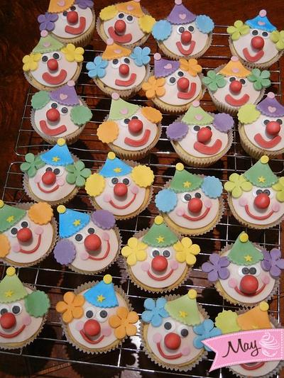 clown muffins - Cake by Marica