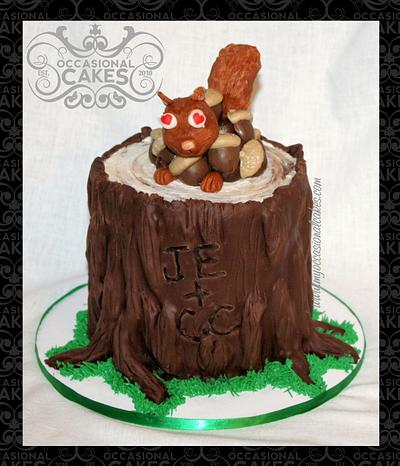 NUTS about you - Cake by Occasional Cakes