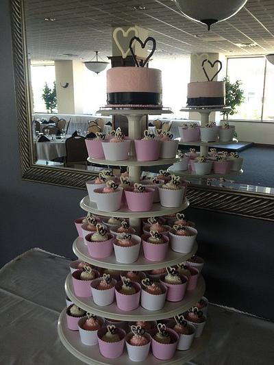Laura's Cupcake Tower - Cake by Cakebuddies
