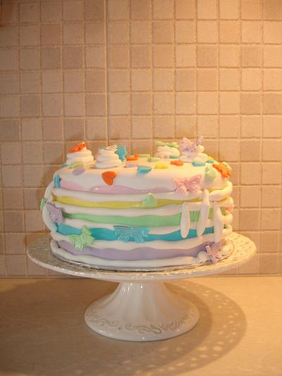Rainbow cake - Cake by Dora Avramioti
