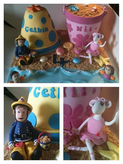 Shared Themed Cake - Cake by Sue