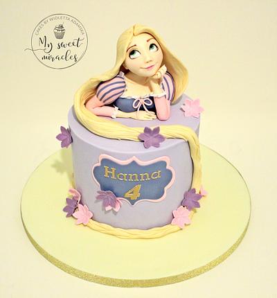 rapunzel on a cake - Cake by My sweet miracles