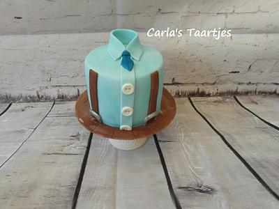 mini Shirt cake - Cake by Carla 
