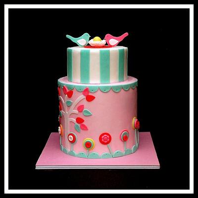 Baby Shower Cake - Cake by Marjorie