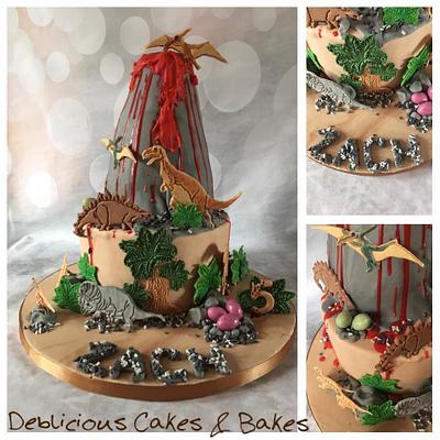 Dinosaurs for Zach! - Cake by debliciouscakes