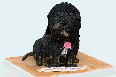 3D Dog Cake - Cake by Gigi Cakes - Dream, Design, Bake