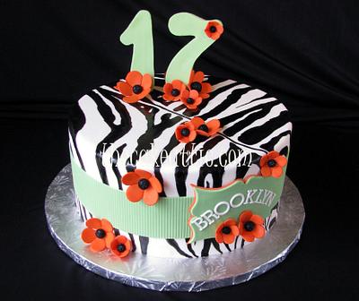 zebra cake - Cake by Soraya Avellanet