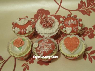 Romance collection cupcakes - Cake by ladyfaeuk