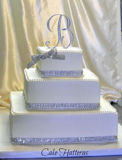 Pearls and Rhinestones - Cake by Donna Tokazowski- Cake Hatteras, Martinsburg WV