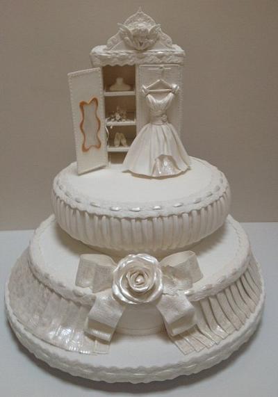 Bridal couture - Cake by mairin