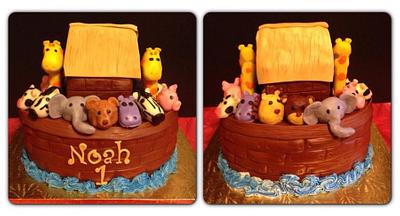 Noah's Ark - Cake by Tracy's Custom Cakery LLC