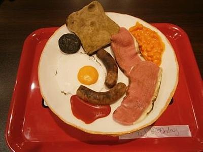 Full English breakfast - Cake by TheCakemanDulwich