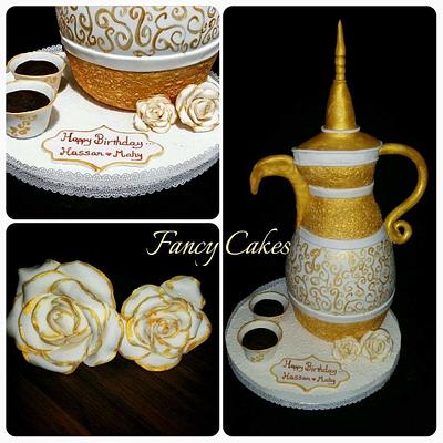 Arabic coffee pot - Cake by Mahy
