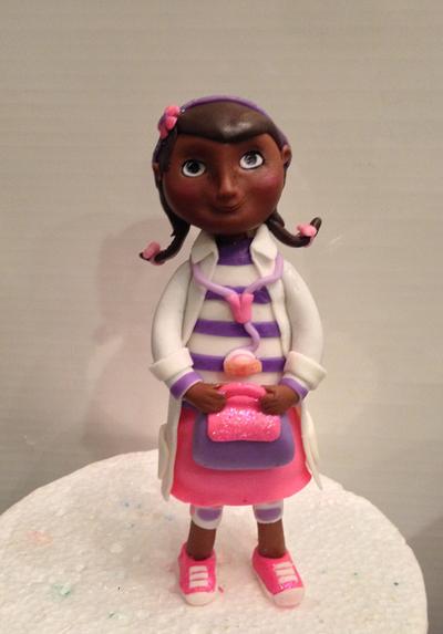 Doc Mcstuffins Cake Topper - Cake by T Coleman