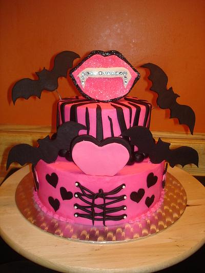 Monster High Theme - Cake by Shelly- Sweetened by Shelly