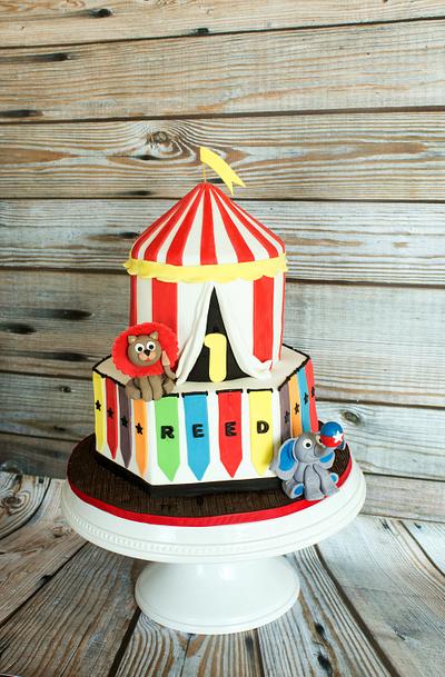 Circus time - Cake by Anchored in Cake