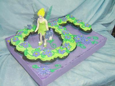 Tinkerbell cupcakes - Cake by Katarina