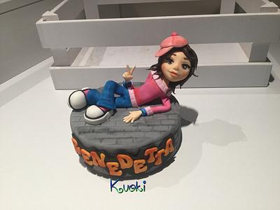 Hip Hop cake topper  - Cake by Donatella Bussacchetti