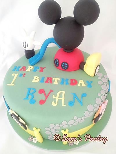 Mickey Mouse Clubhouse - Cake by Ashling