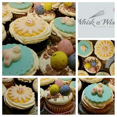Easter cupcakes - Cake by whisk a wish homebaking
