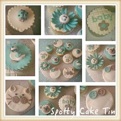 New Baby Cupcakes  - Cake by Shell at Spotty Cake Tin
