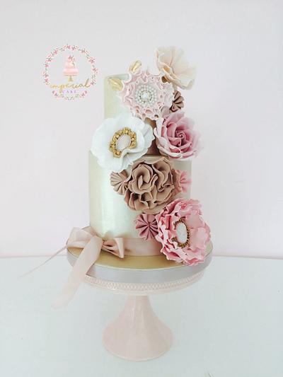 Fancy flowers  - Cake by Imperial cake 