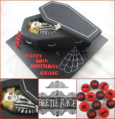 Beetlejuice - Cake by Kake Krumbs