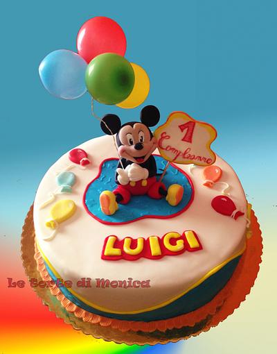 Mickey Mouse Cake - Cake by Monica Vollaro 