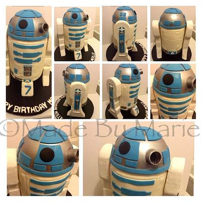 R2D2 - Cake by Maried
