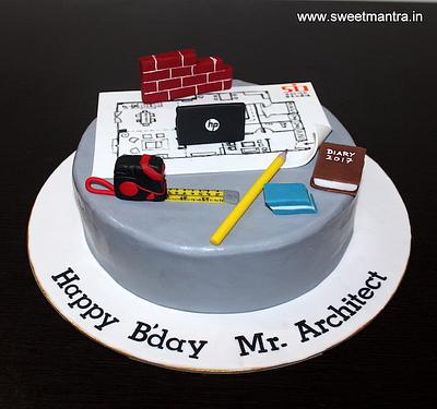 Architect cake - Cake by Sweet Mantra Customized cake studio Pune